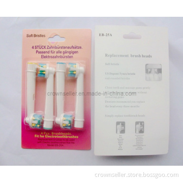 Neutral Eb-25A Floss Action Replacement Toothbrush Heads